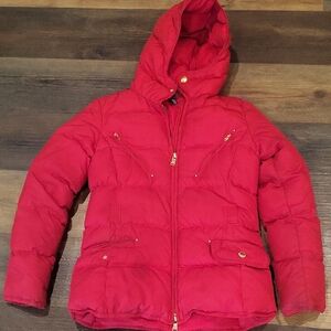 Ralph Lauren Vibrant Red Puffer Jacket